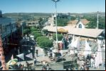 Vista eixterna da barraca